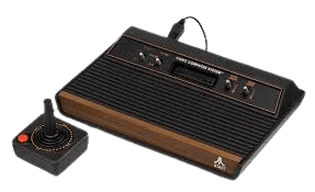 Vintage Atari 2600 Console